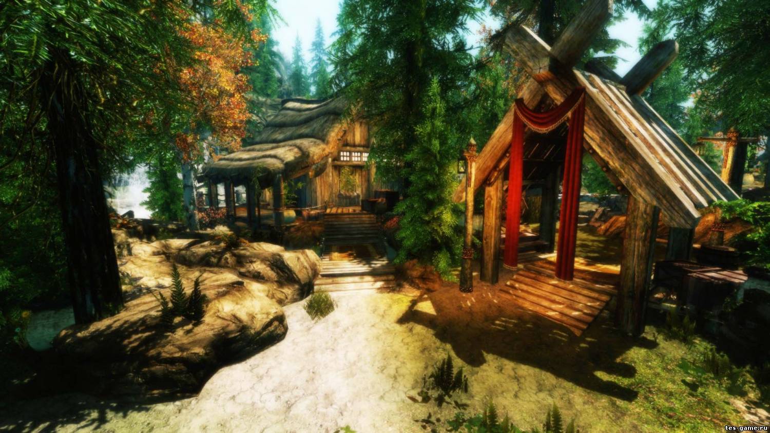 Домик в лесу » Tes-Game - skyrim плагины, skyrim моды, моды для skyrim -  Главная страница