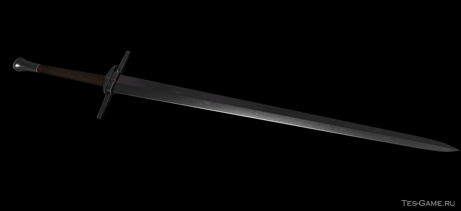 Большой черный меч. Меч Дирнуин. Клеймор меч двуручный. Черный меч. Черный полуторный меч.