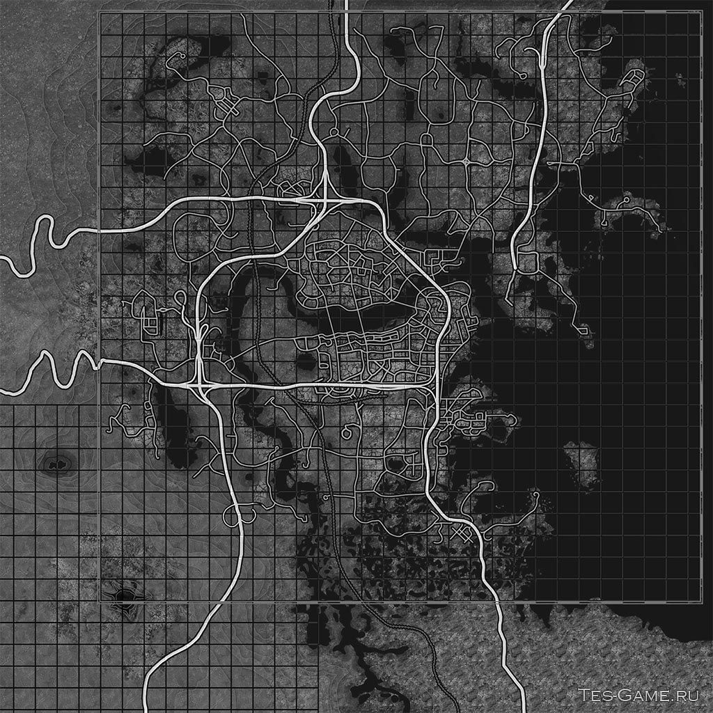 карта с обозначениями fallout 4 фото 97
