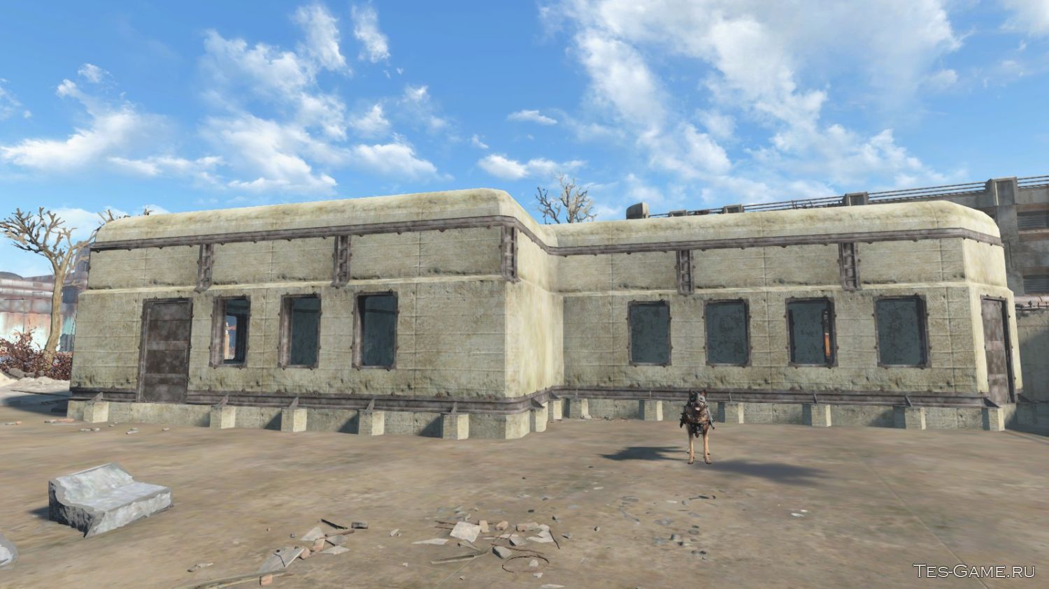 Fallout 4 бетонные дома фото 10