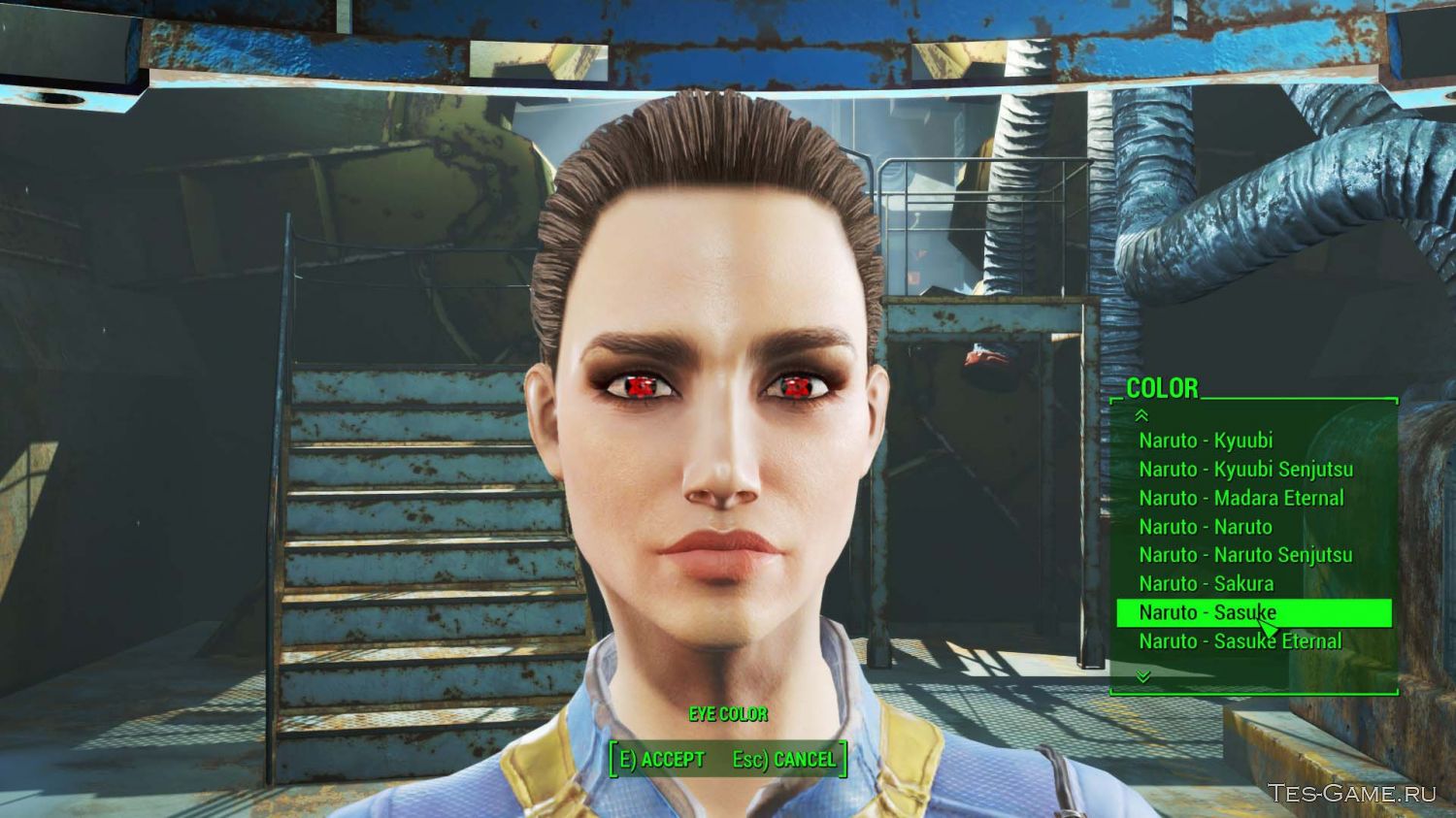 Fallout 4 как изменить цвет глаз фото 4