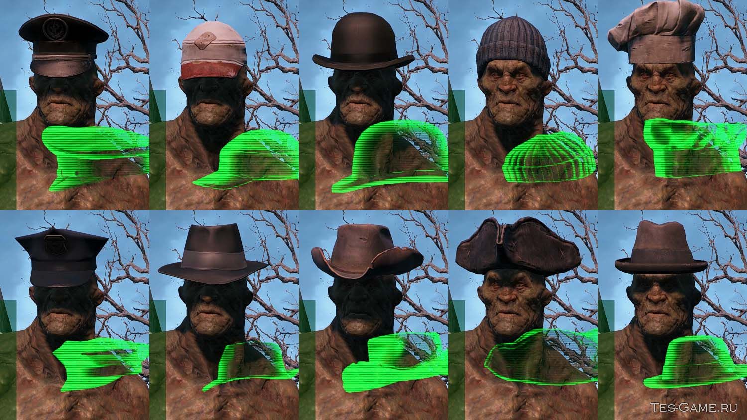 Fallout 4 шлемы и головные уборы фото 2