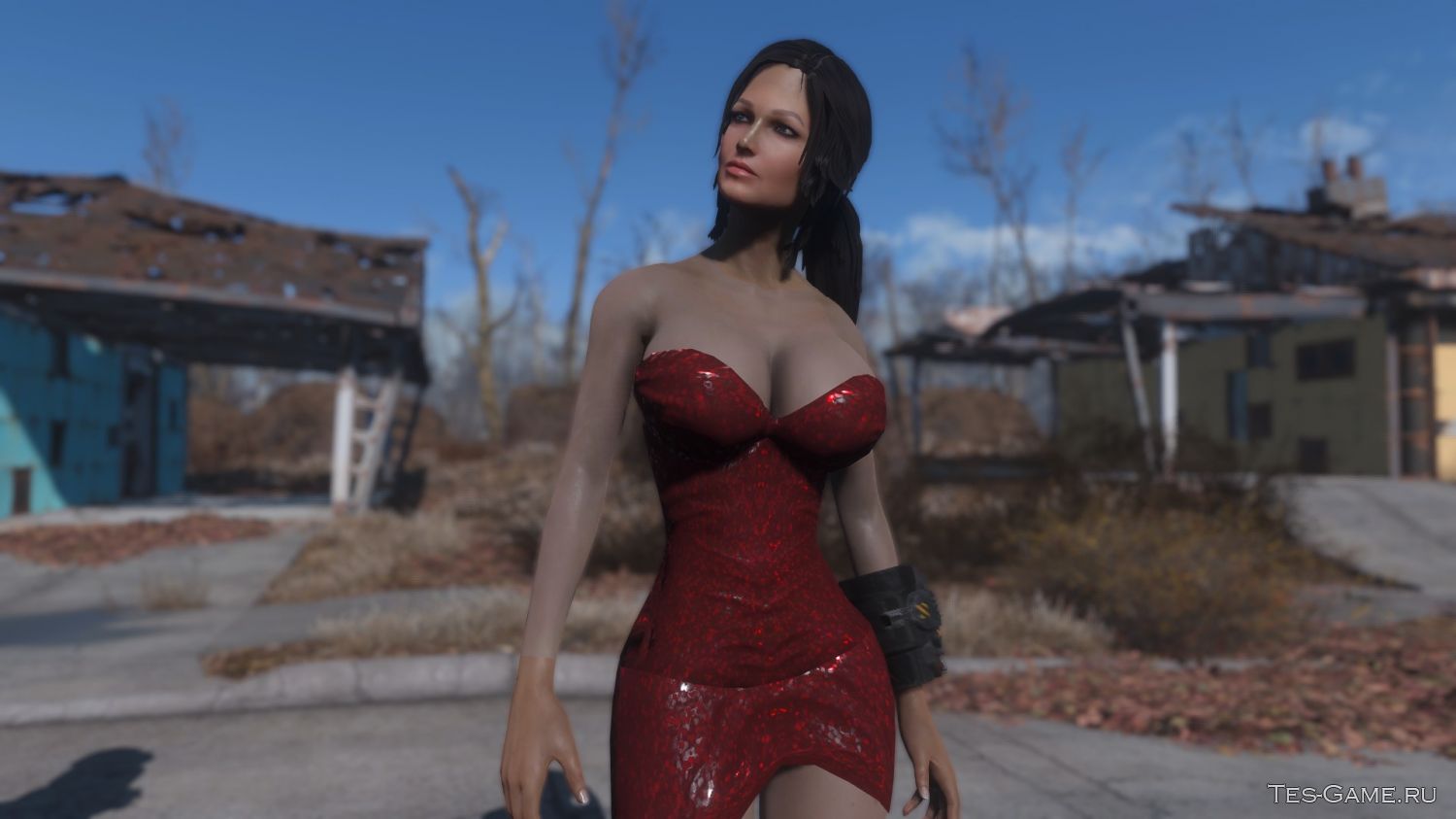 Fallout 4 черное платье фото 42