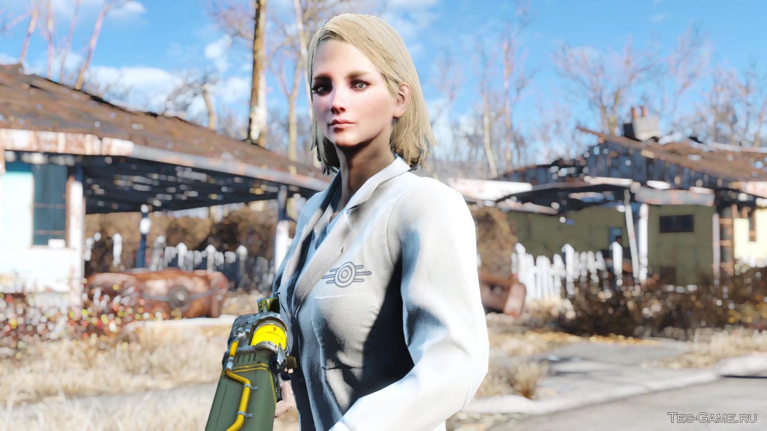 Fallout 4 как поменять внешность кюри фото 96