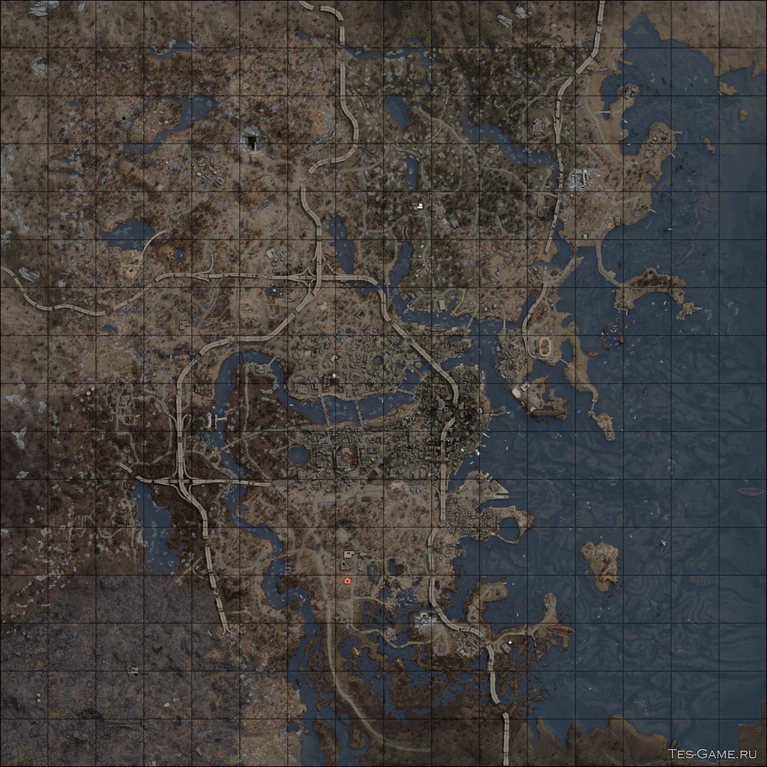Fallout 4 спутниковая карта содружества (113) фото