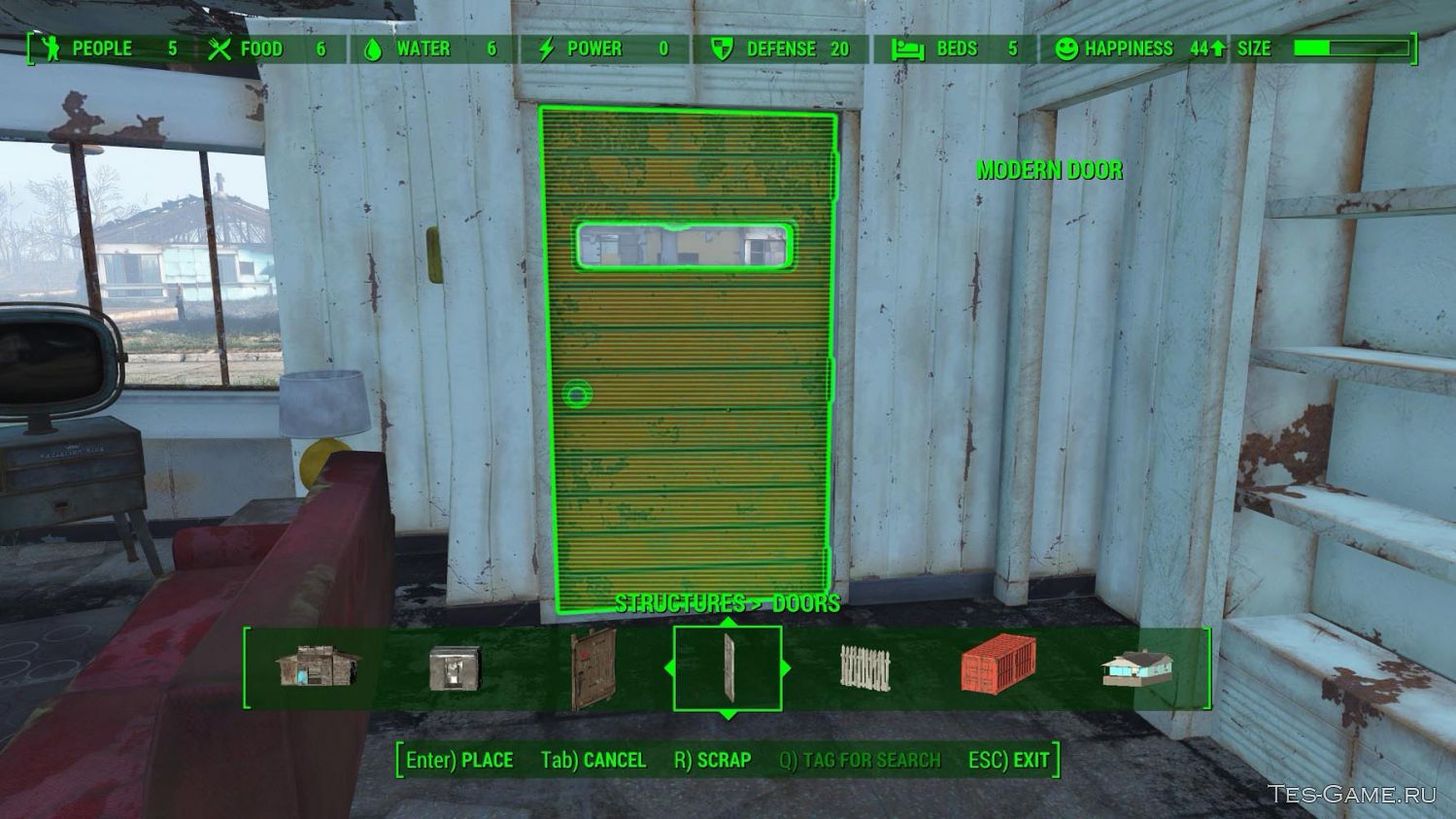 Fallout 4 поставить дверь фото 18
