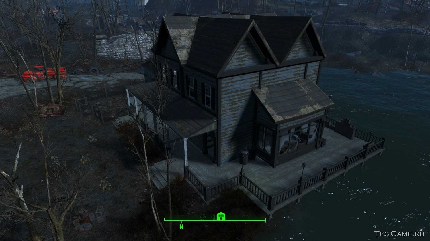 Fallout 4 лодочный домик таффингтона строить укрепления фото 16