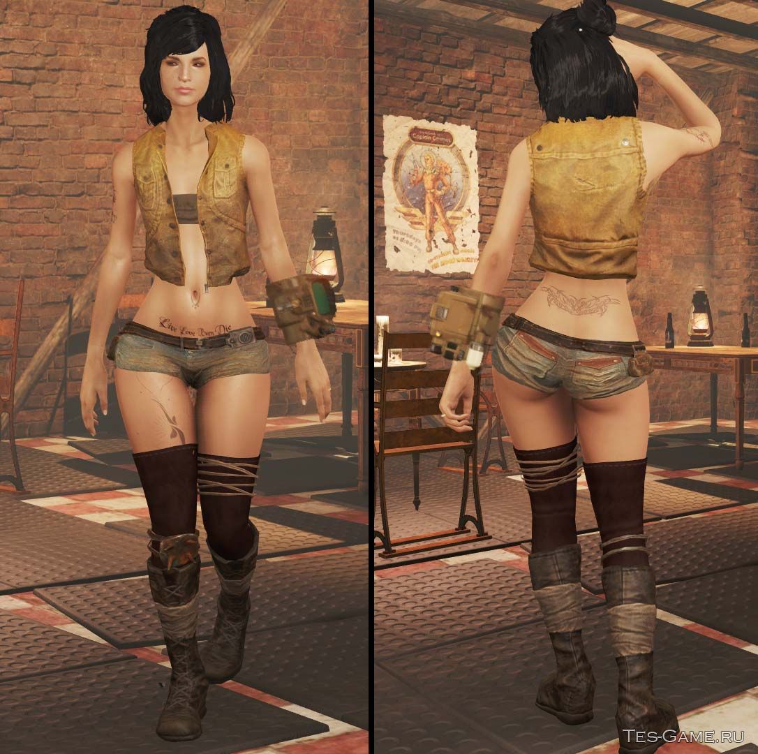 Fallout 4 4k clothes фото 14