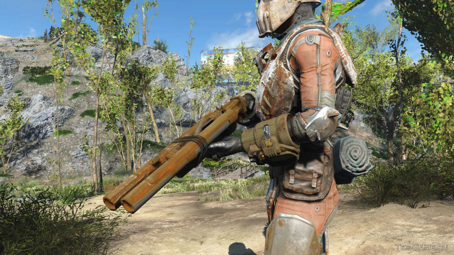 Fallout 4 shotguns rifles фото 45
