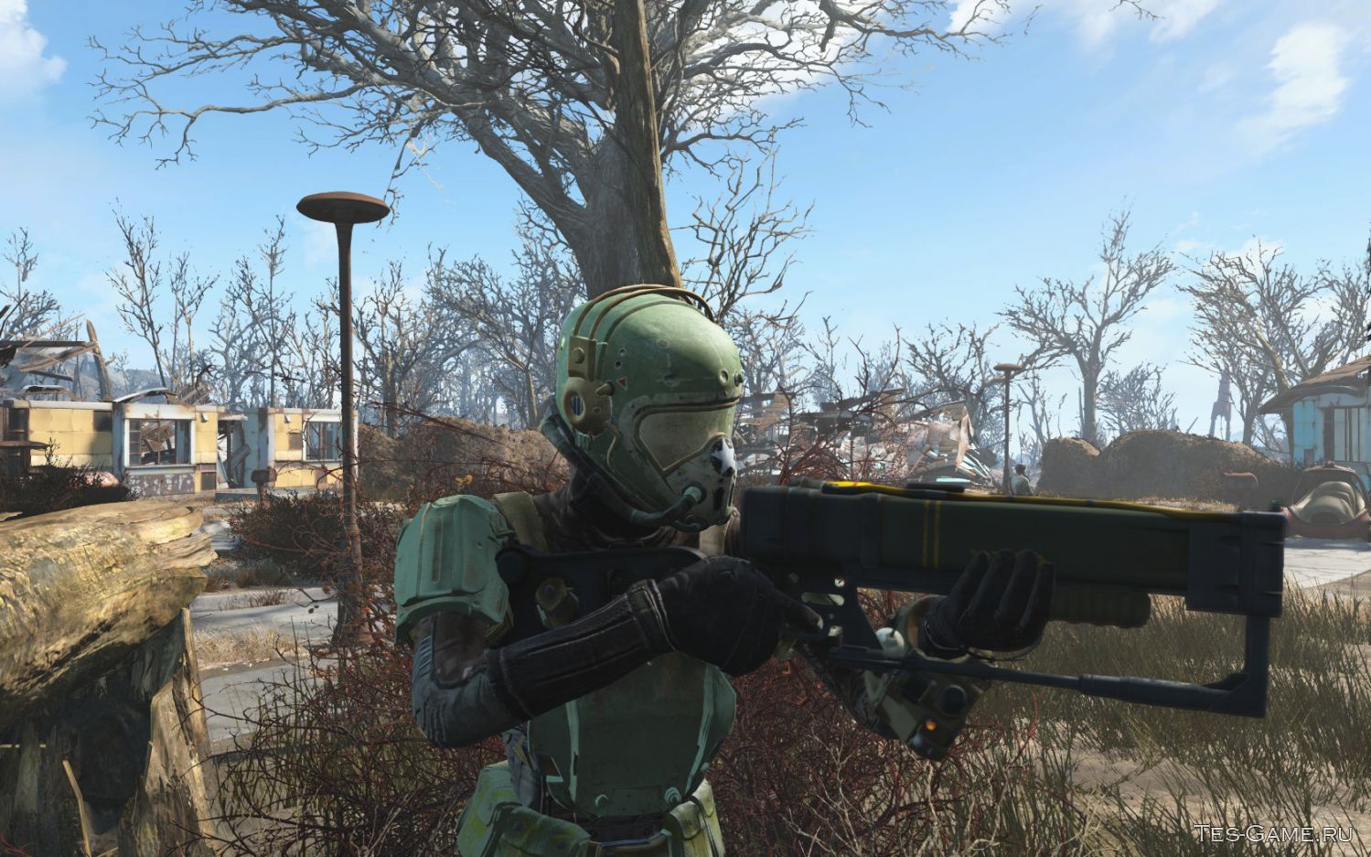 Fallout 4 каска с фонарем с фото 14