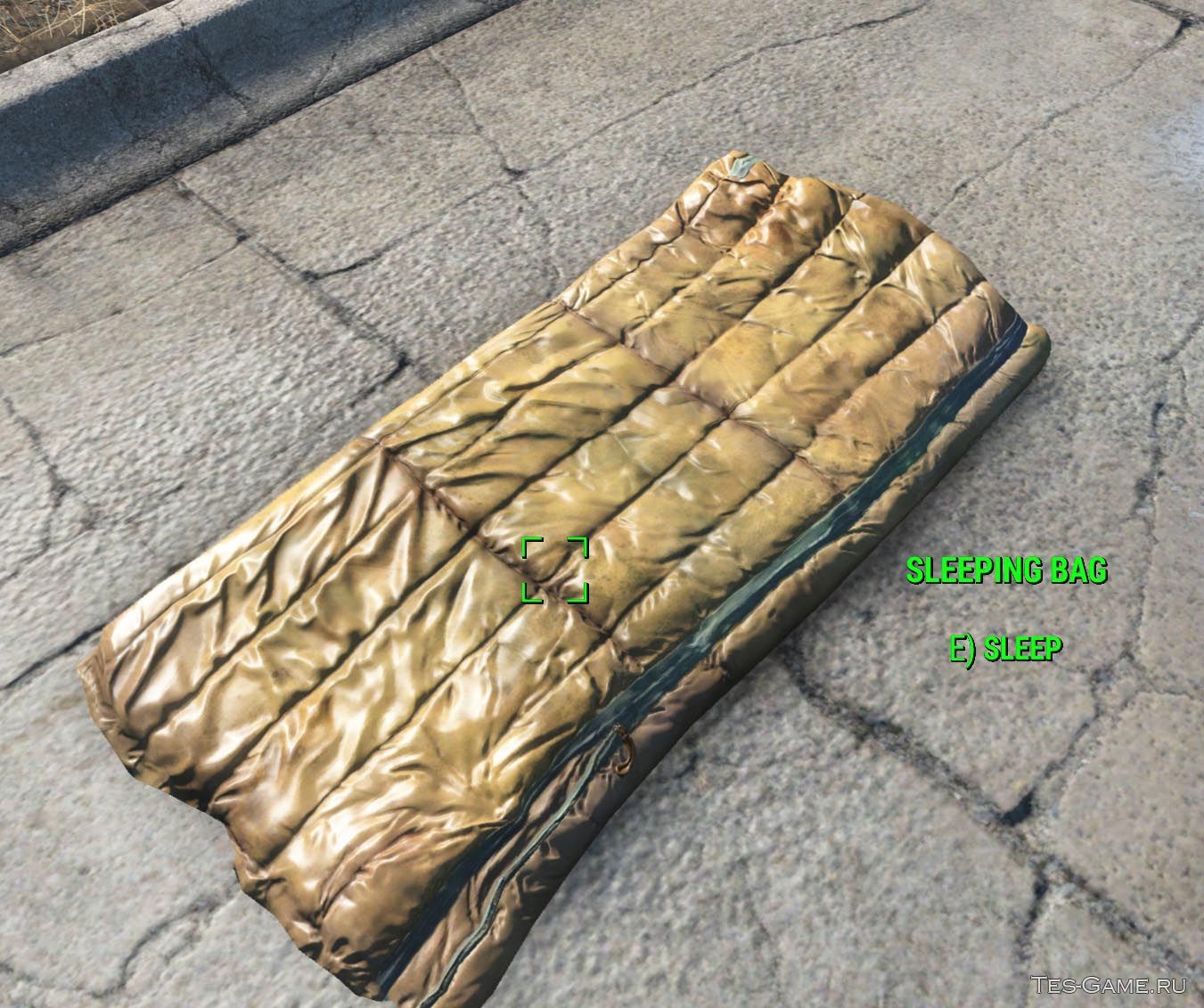 Fallout 4 portable sleeping bag