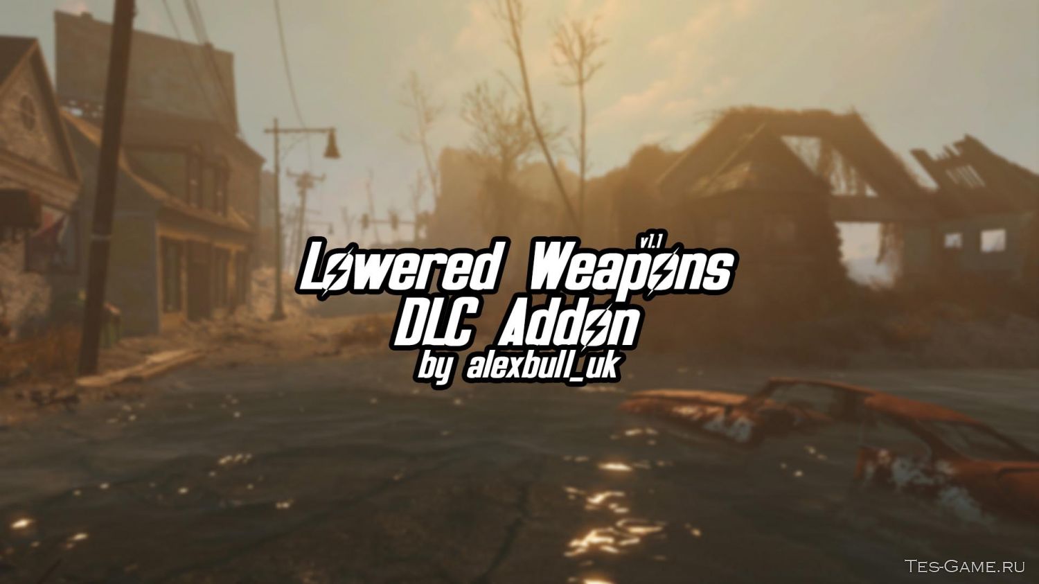 Fallout 4 lowered weapons dlc addon фото 1