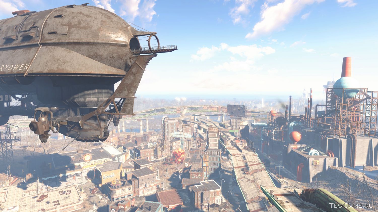 Fallout 4 когда прилетит дирижабль фото 30