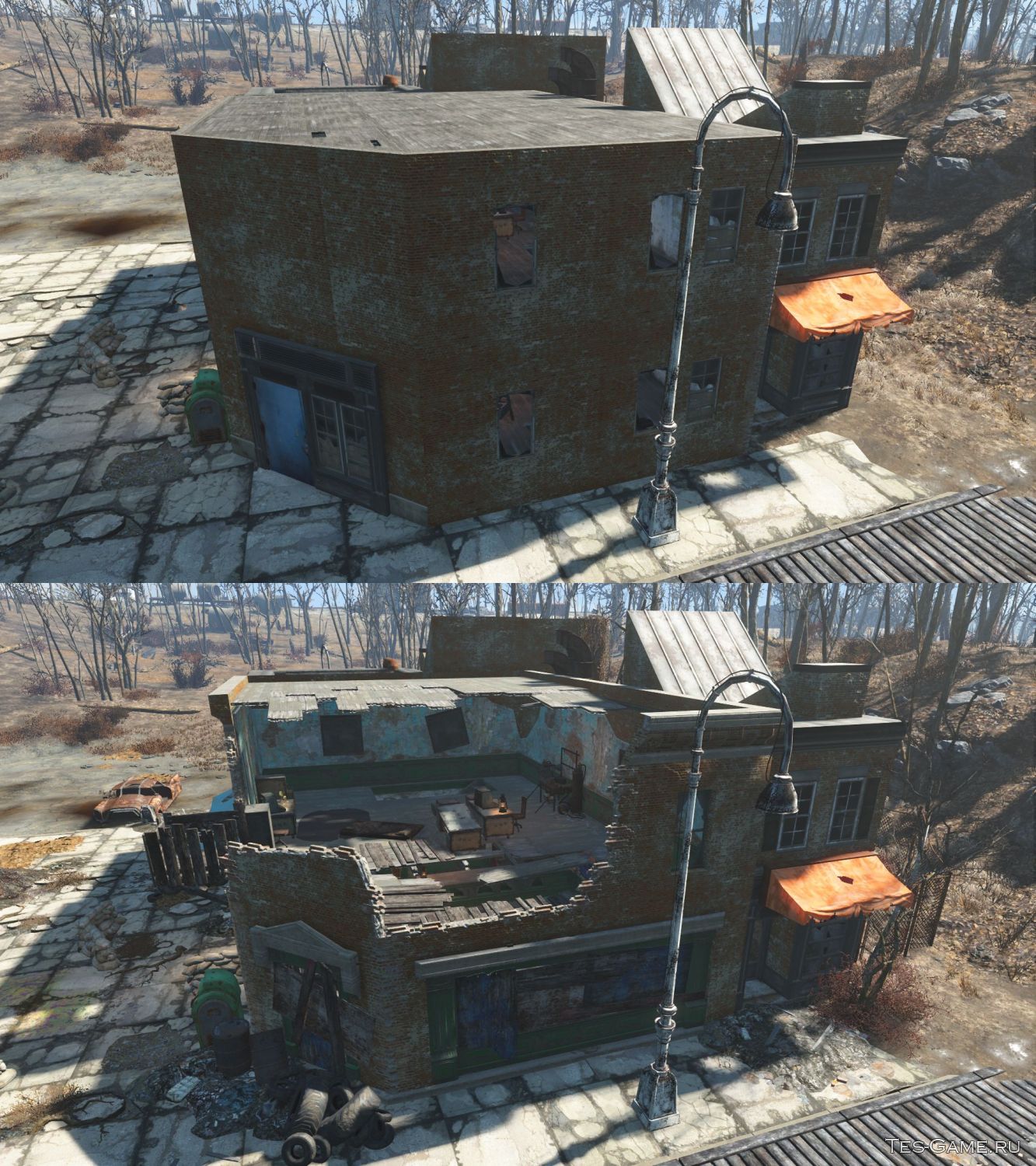 Fallout 4 особняк семьи крупов строить укрепления фото 65
