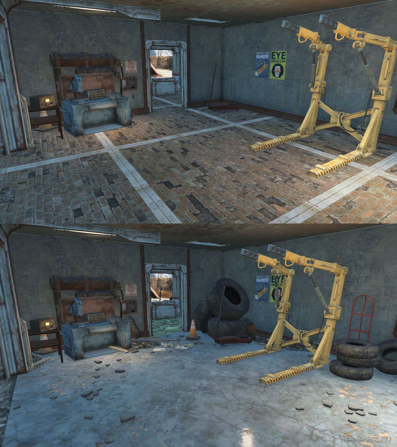 Fallout 4 как поставить дверь фото 38