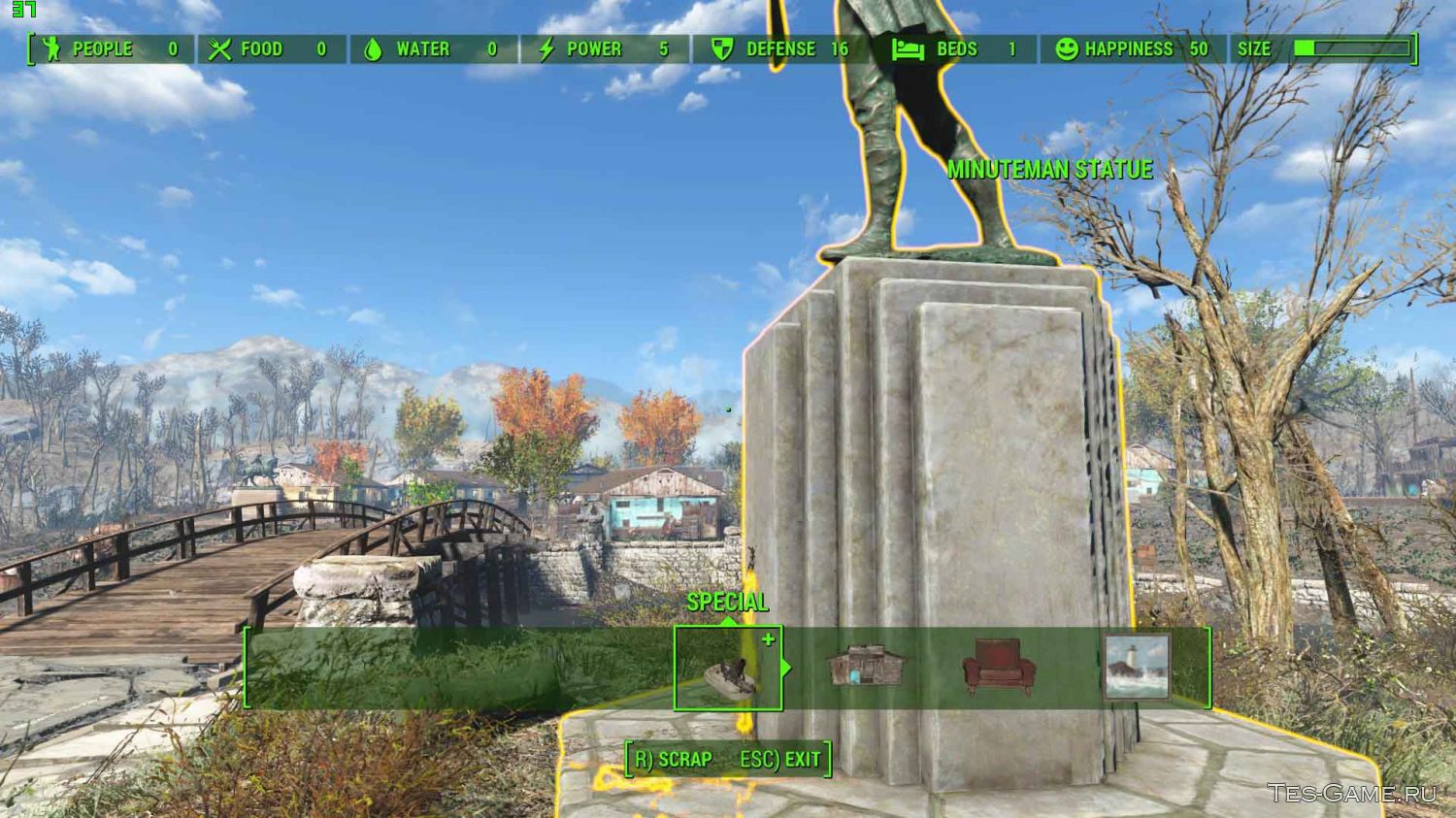 Fallout 4 восстановленный мост сэнкчуари фото 107
