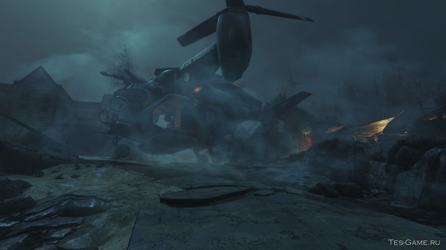 Fallout 4 летать на винтокрыле фото 8