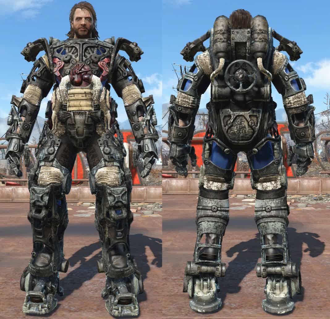 Fallout 4 power armor spawn фото 78