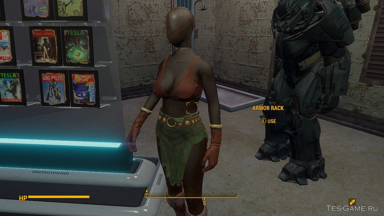 Простой ретекстур, заменяющий внешний вид манекенов в Fallout 4. UragGro. 