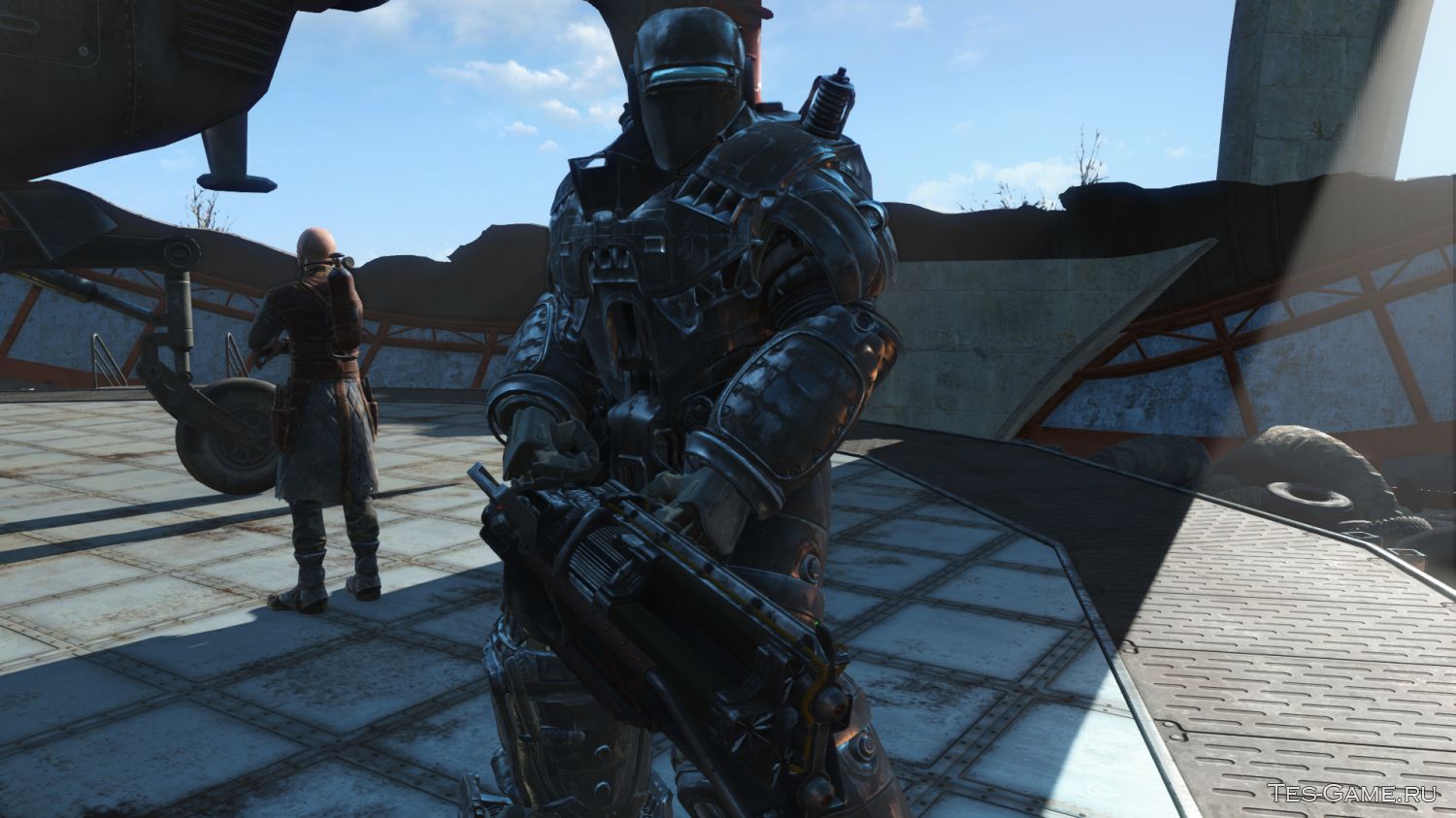 Fallout 4 power armor spawn фото 84
