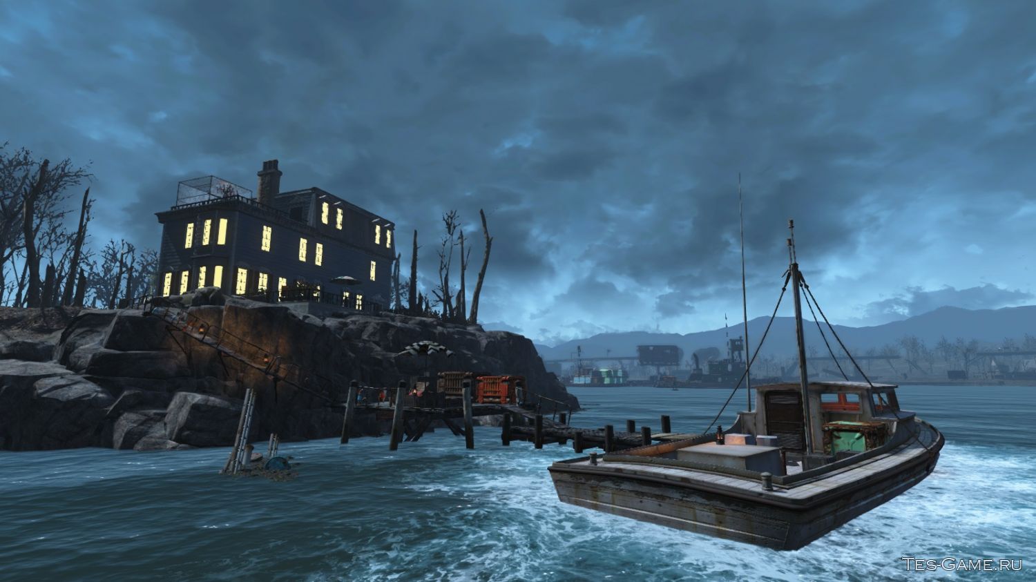 Fallout 4 боевые лодки яхты корабли создай свой собственный флот фото 19