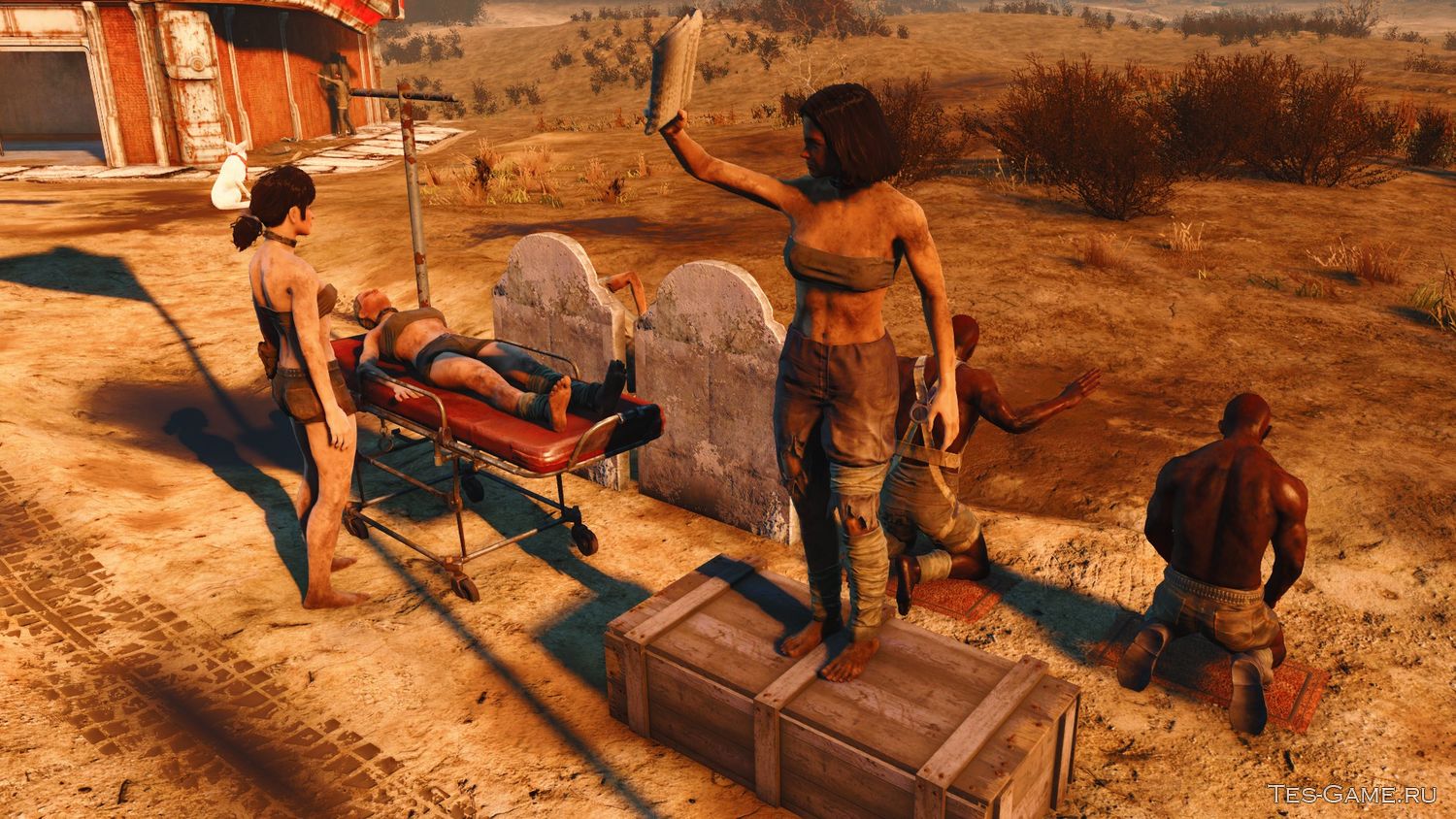 Fallout 4 slave and model poses фото 1