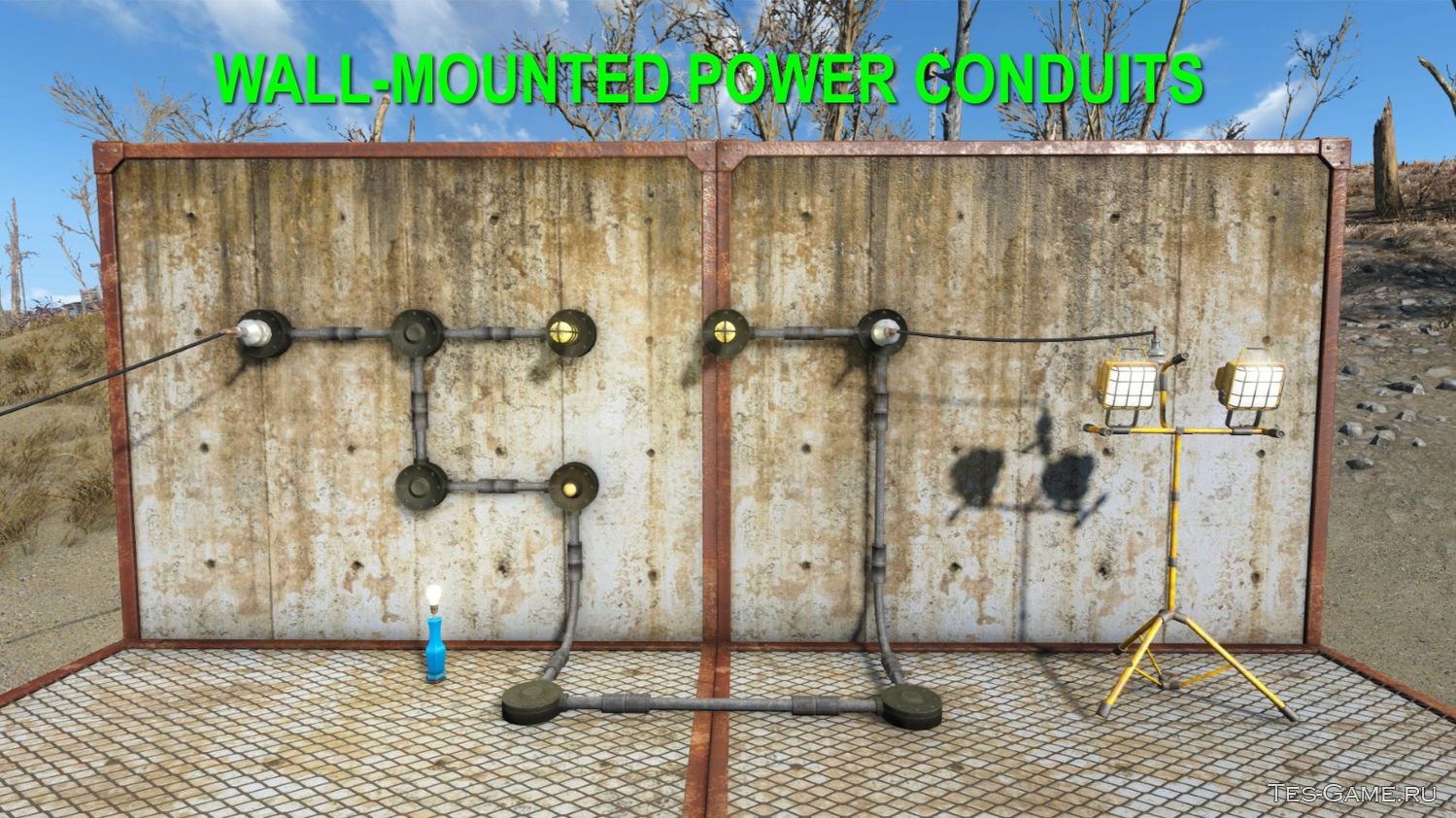 Fallout 4 как строить проводку фото 21