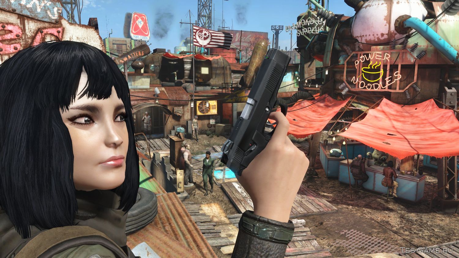 Fallout 4 как устанавливать пресеты лица фото 117