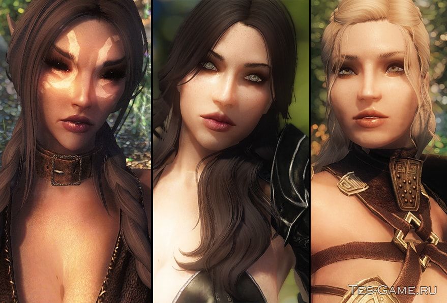 Добавит в Skyrim три красивых уникальных пресета дам. 