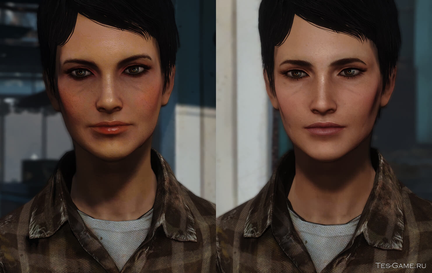 Fallout 4 текстуры женского лица фото 69