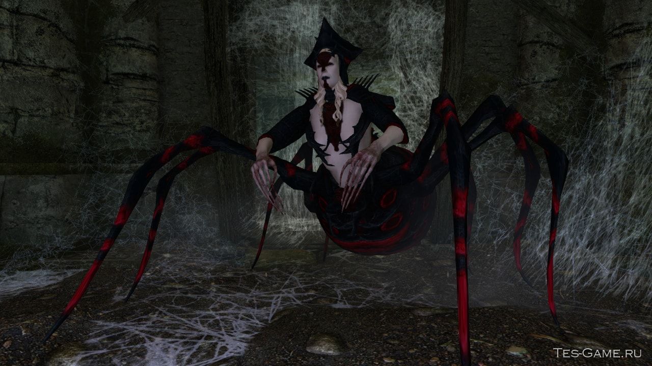 Даэдра-пауки для Skyrim на место нового вида... 