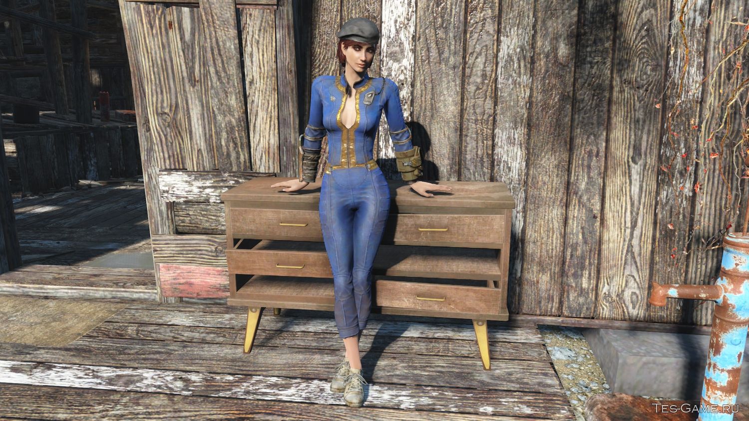 Fallout 4 armored vault suit фото 95