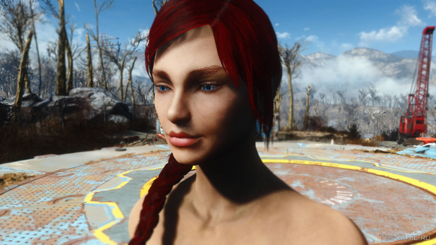 Fallout 4 текстуры женского лица фото 34