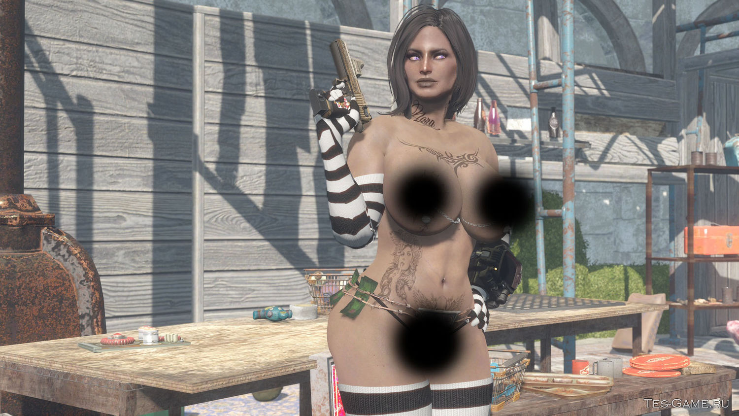 Fallout 4 видно тело от первого лица фото 20