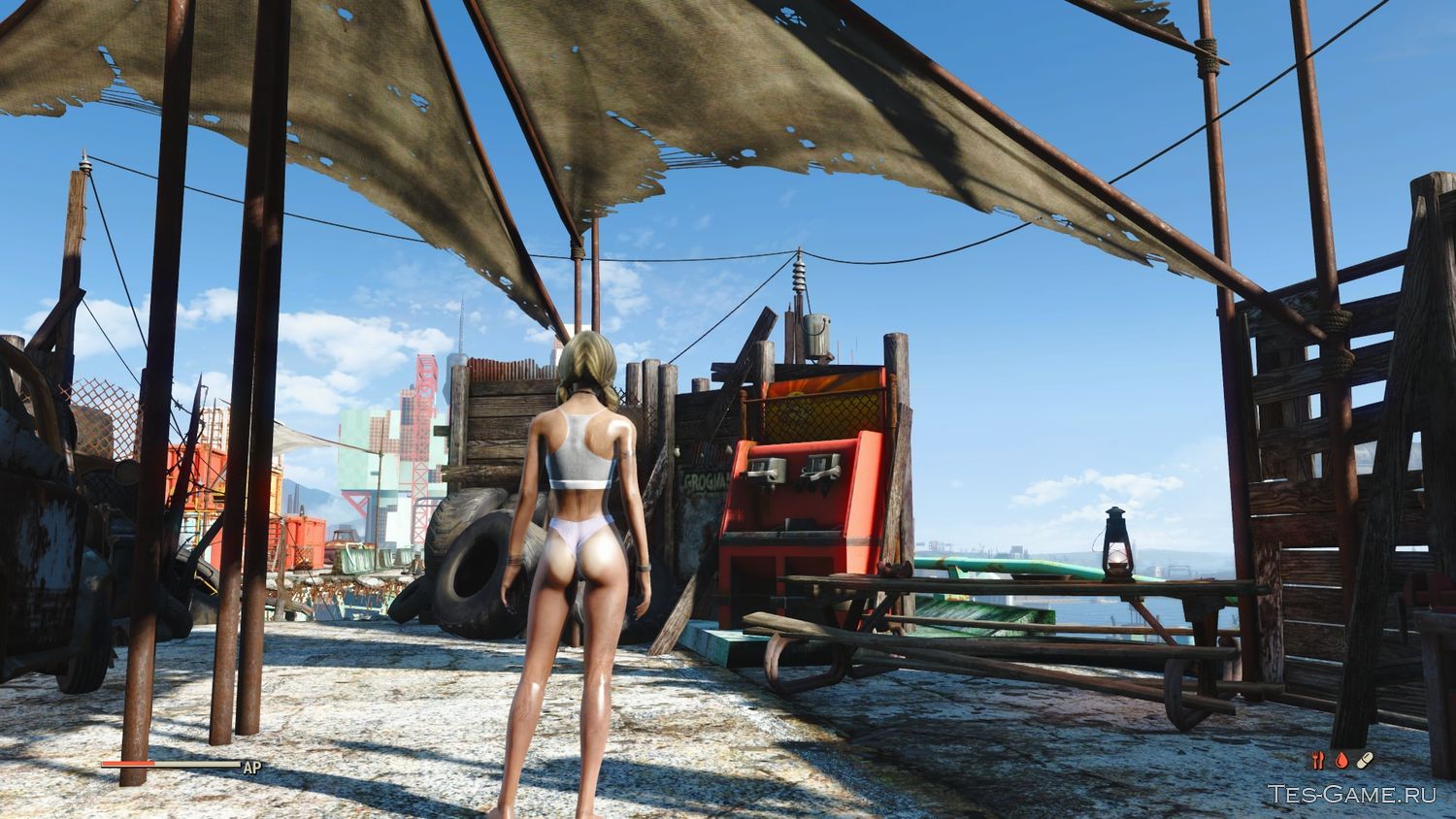 Fallout 4 видно тело от первого лица фото 27