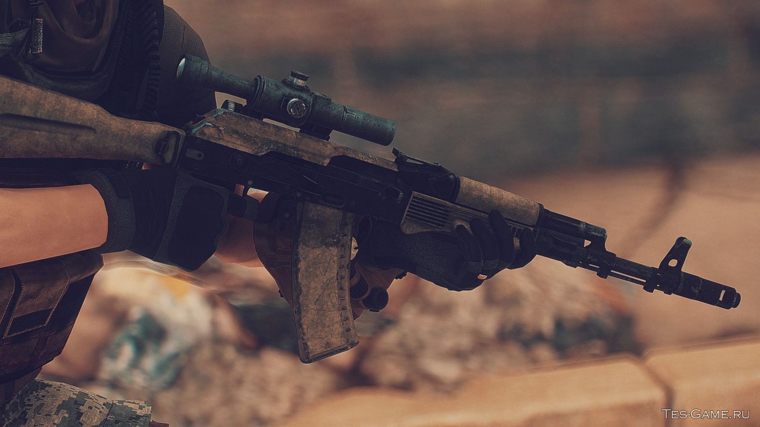 Aer15 modern laser assault rifle fallout 4 фото 91