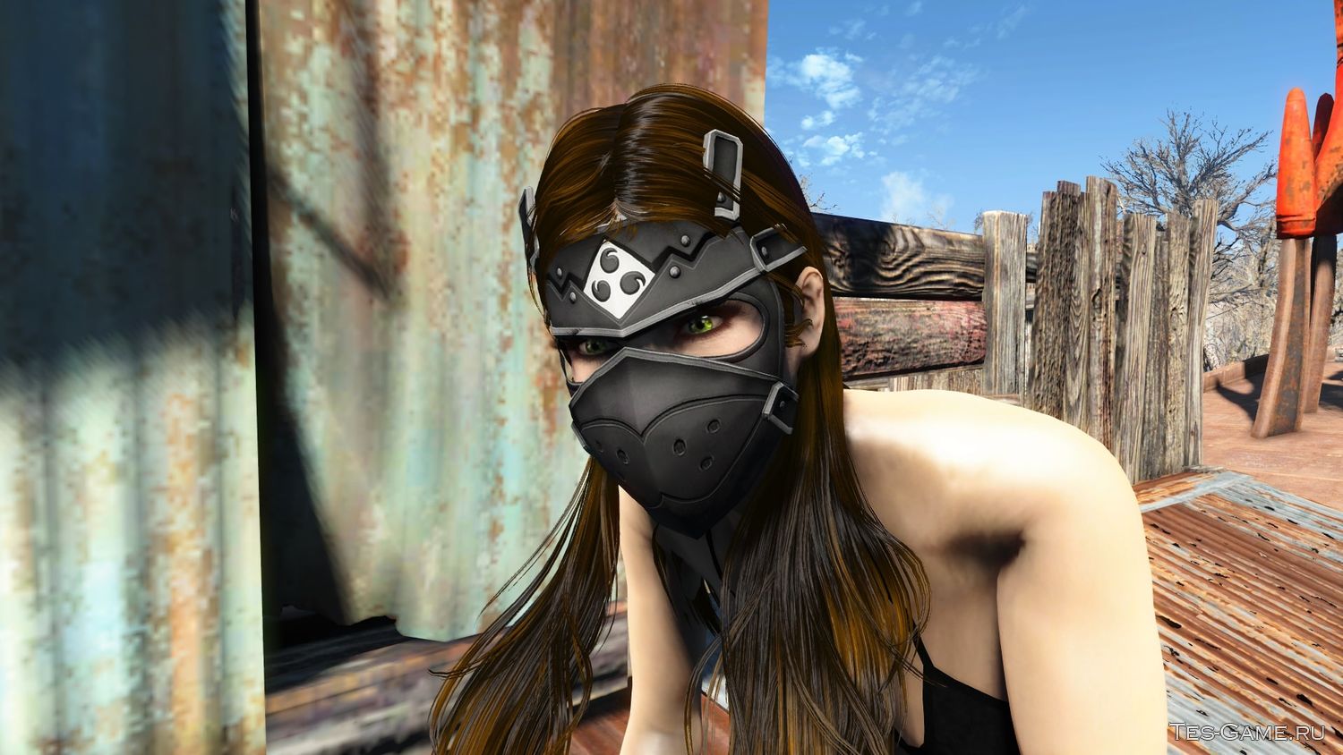 Fallout 4 maska helmet фото 58