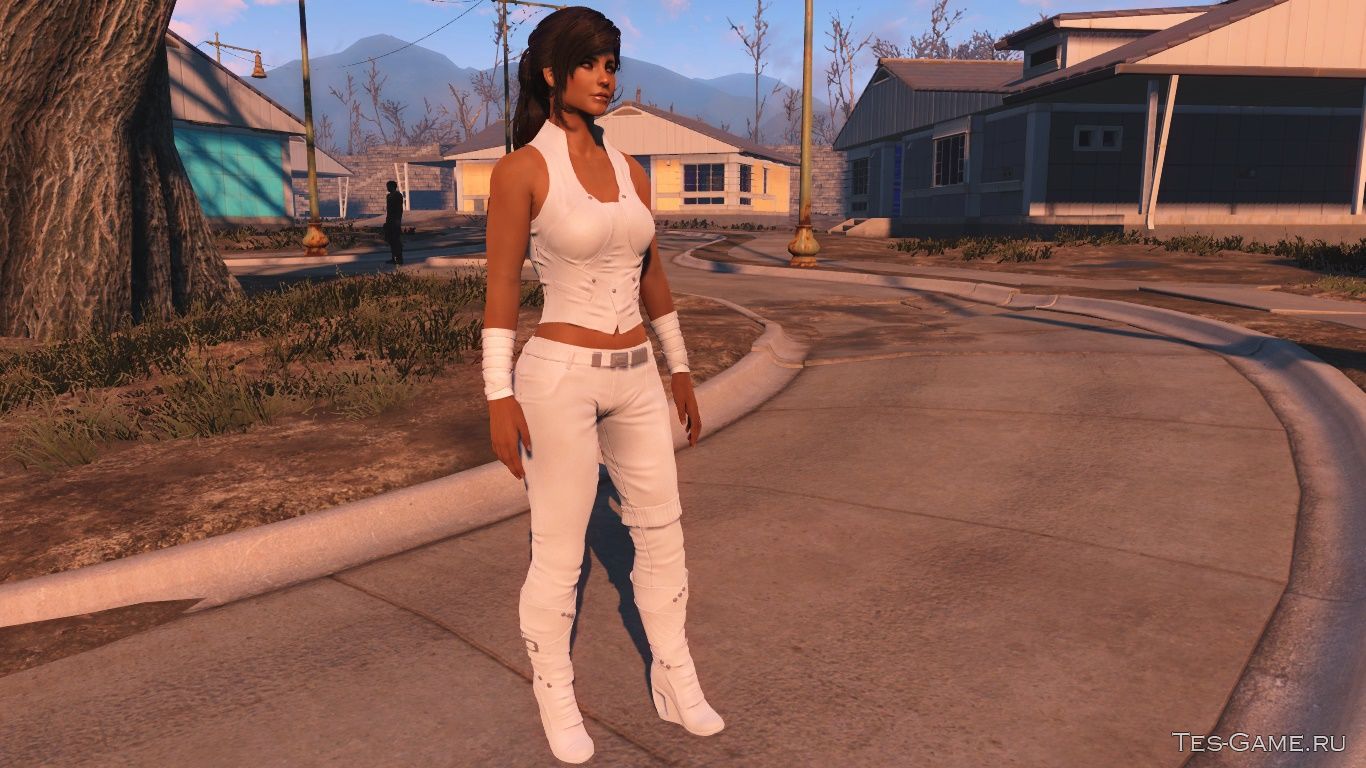 55,4 mb. для тех у... Мод добавляет в Fallout 4 Ranger outfit для женского ...