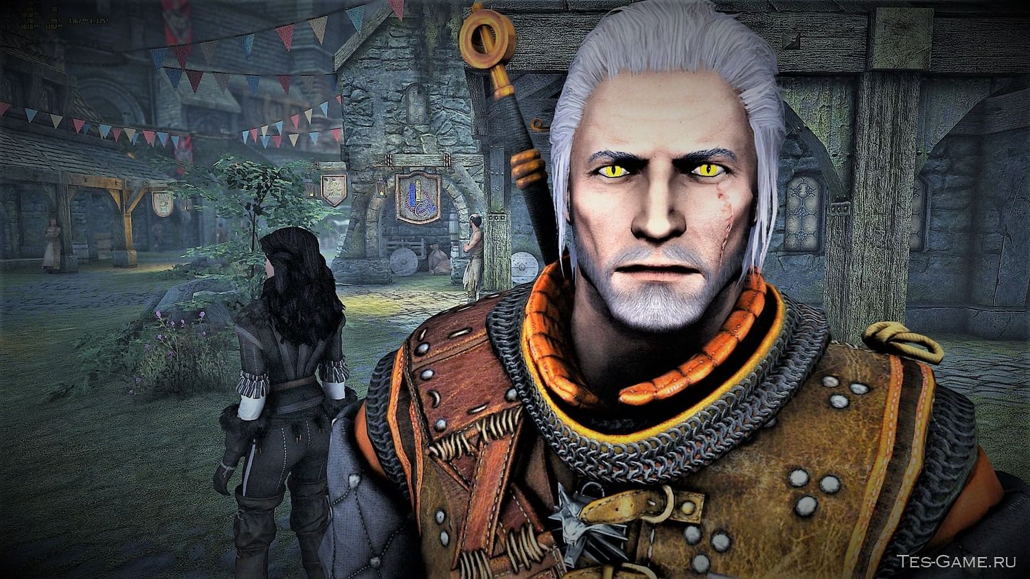 The witcher 3 geralt hairstyle фото 52