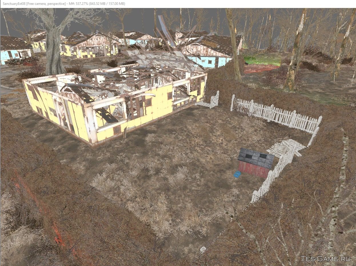 Fallout 4 стены сэнкчуари фото 31