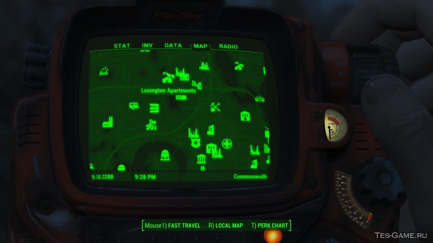 Fallout 4 сосны у дороги фото 7