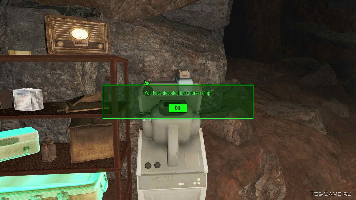 Fallout 4 молекулярный уровень провести анализ чипа охотника фото 72