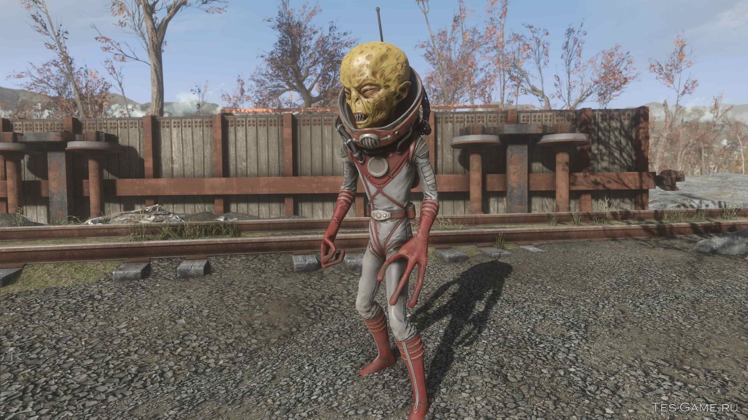 Fallout 4 пистолет инопланетян фото 16