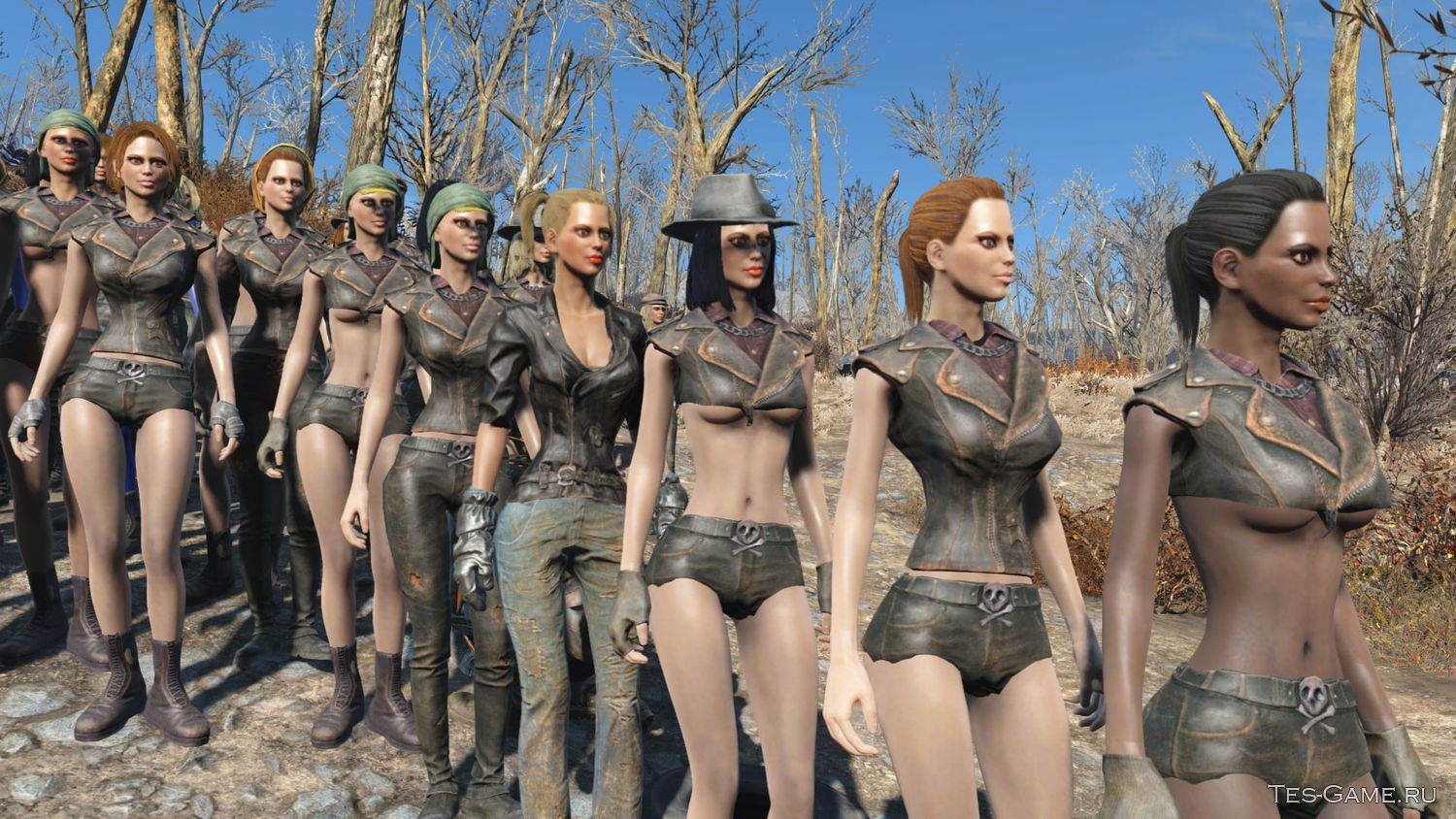Моды на хср. Фоллаут 4 одежда для поселенцев. Фоллаут 3 кожаная одежда. Fallout 4 поселенцы. Фоллаут 4 мод на поселенцев.