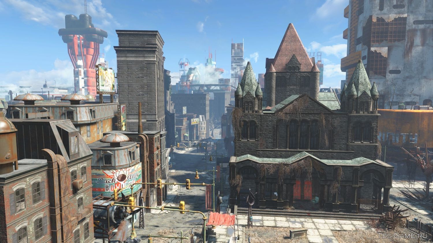 Fallout 4 где находится тринити тауэр фото 105
