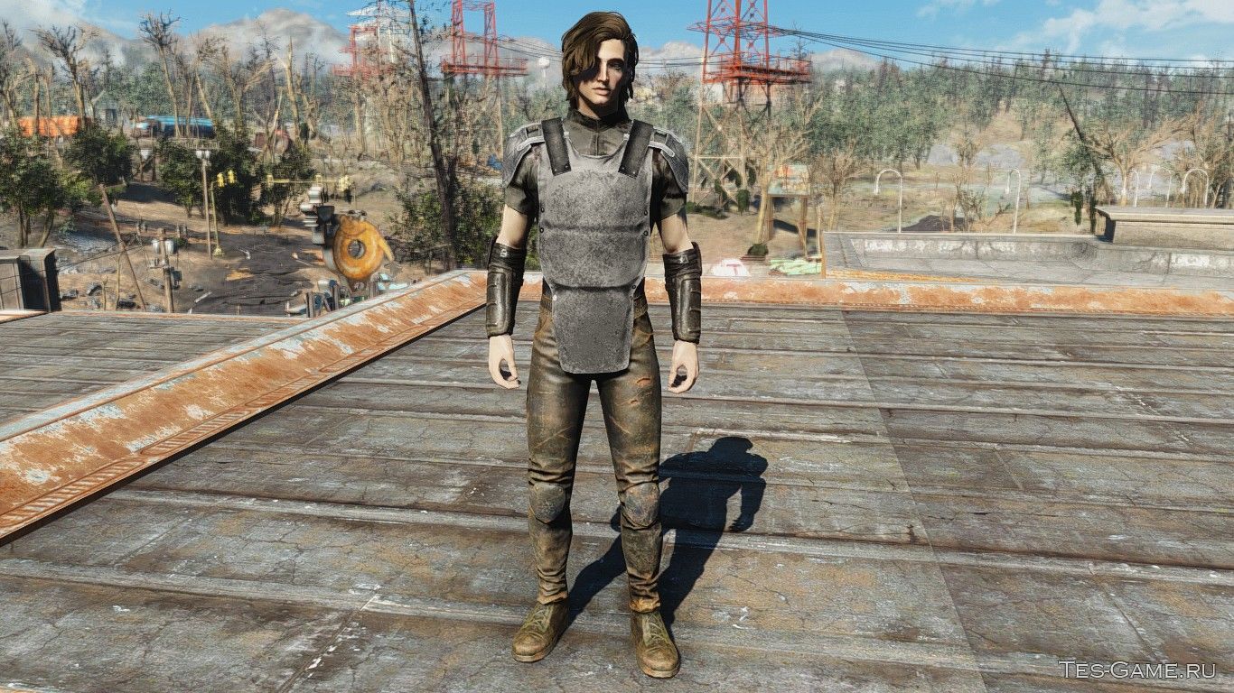 Полицейская броня в Fallout 4 - Броня и одежда - Моды для Fa