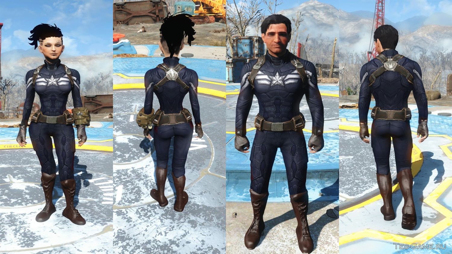 Fallout 4 уникальная одежда фото 33