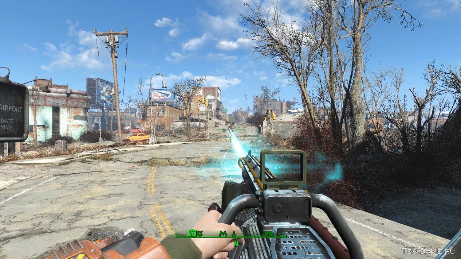 Fallout 4. Гатлинг-лазер - модификатор Института. 