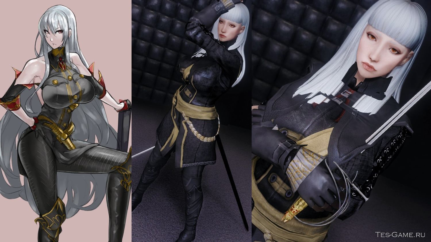 Мод для Skyrim добавляет новую спутницу Сельварию Блес из аниме "Хрони...