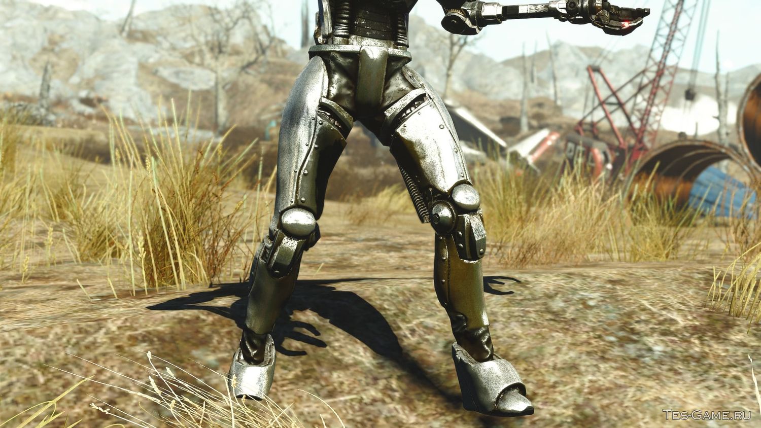 Fallout 4 каска из робота охранника фото 104